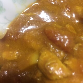 鯖缶とトマトのカレー